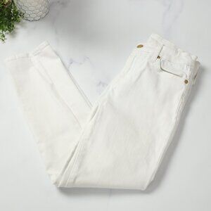 Elegant White Women's Pants